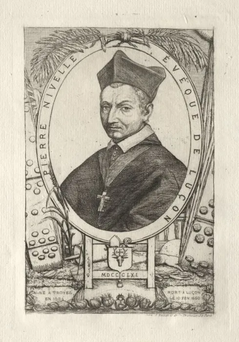 Framed Print : Pierre Nivelle, Bishop of Lucon, 1861. Creator: Charles Meryon (French, 1821-1868) Framed Print : Pierre Nivelle, Bishop of Lucon, 1861. Creator: Charles Meryon (French, 1821-1868)