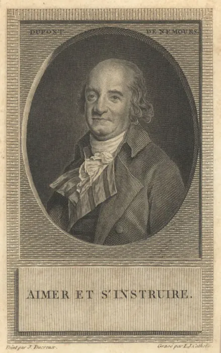 Framed Print : Pierre Samuel Du Pont de Nemours (1739-1817) Framed Print : Pierre Samuel Du Pont de Nemours (1739-1817)