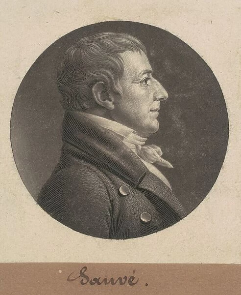 Pierre Sauve, 1805. Creator: Charles Balthazar Julien Fevret de Saint-Mé