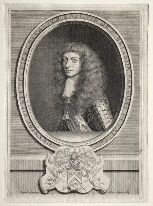 Framed Print : Pierre Seguier Chevalier, Marquis de St. Brisson. Creator: Robert Nanteuil (French, 1623-1678) Framed Print : Pierre Seguier Chevalier, Marquis de St. Brisson. Creator: Robert Nanteuil (French, 1623-1678)
