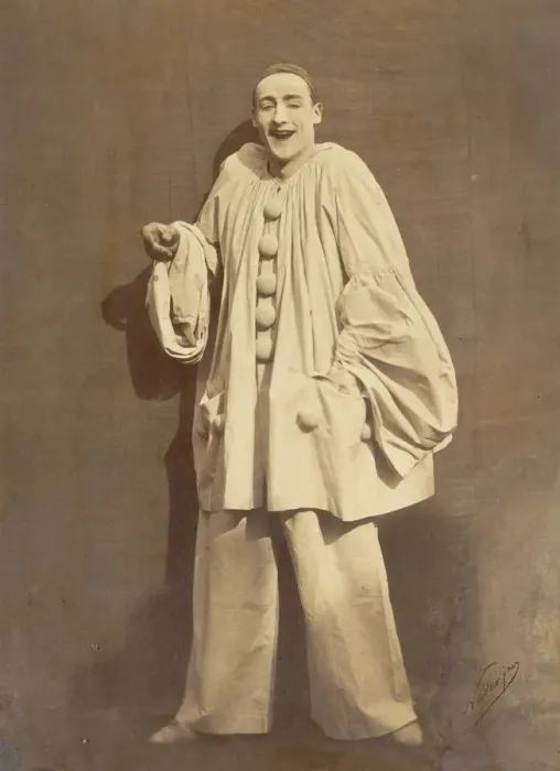 Framed Print : Pierrot Laughing, 1855. Creator: Nadar Framed Print : Pierrot Laughing, 1855. Creator: Nadar