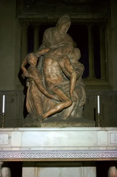 Framed Print : Pieta, 16th century. Artist: Michelangelo Buonarroti Framed Print : Pieta, 16th century. Artist: Michelangelo Buonarroti