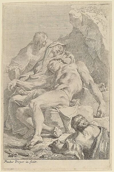 Pietà, 1720s. Creator: Paul Troger