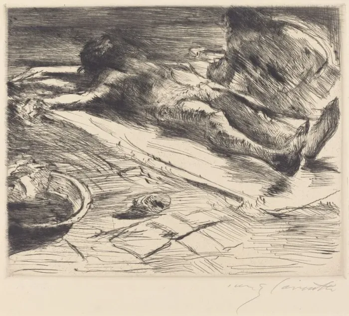 Framed Print : Pieta, 1920. Creator: Lovis Corinth Framed Print : Pieta, 1920. Creator: Lovis Corinth