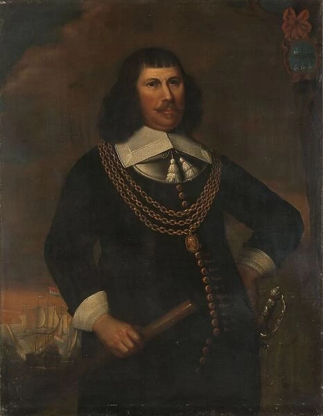 Pieter Florisz (ca. 1605-58), Vice-Admiral of the Northern District, 1650-1720. Creator: Unknown