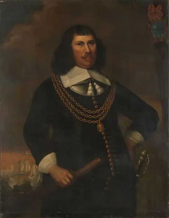 Framed Print : Pieter Florisz (ca. 1605-58), Vice-Admiral of the Northern District, 1650-1720. Creator: Unknown Framed Print : Pieter Florisz (ca. 1605-58), Vice-Admiral of the Northern District, 1650-1720. Creator: Unknown