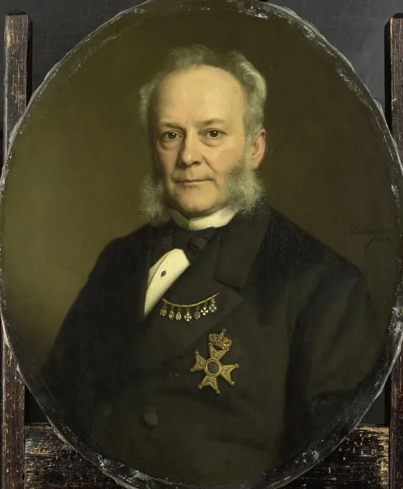 Framed Print : Pieter Mijer (1812-81). Governor-General of the Dutch East Indies, 1876. Creator: Jan Hendrik Neuman Framed Print : Pieter Mijer (1812-81). Governor-General of the Dutch East Indies, 1876. Creator: Jan Hendrik Neuman