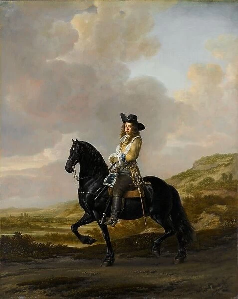 Pieter Schout on Horseback, 1660. Creator: Thomas de Keyser