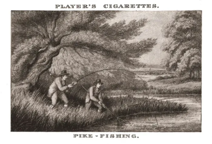 Framed Print : Pike-Fishing, (1924). Creator: Unknown Framed Print : Pike-Fishing, (1924). Creator: Unknown