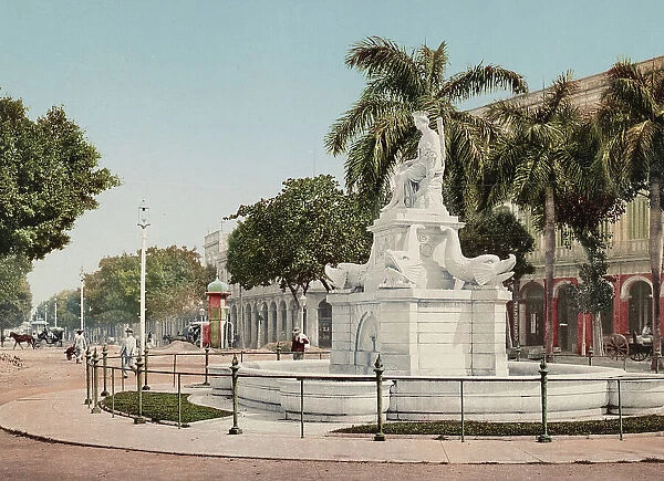 Pila de la India, Habana, c1900. Creator: William H. Jackson