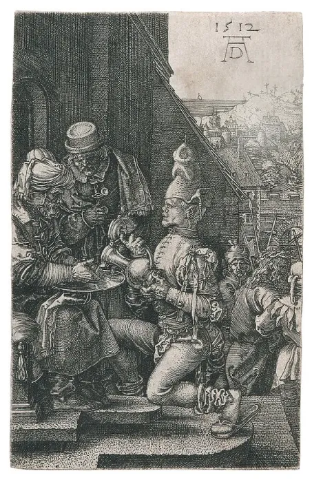 Framed Print : Pilate Washing His Hands, from the series The Small Passion, 1512. Creator: Dürer, Albrecht (1471-1528). Pilate Washing His Hands, from the series The Small Passion, 1512. Creator: Dürer, Albrecht (1471-1528) Framed Print : Pilate Washing His Hands, from the series The Small Passion, 1512. Creator: Dürer, Albrecht (1471-1528). Pilate Washing His Hands, from the series The Small Passion, 1512. Creator: Dürer, Albrecht (1471-1528)