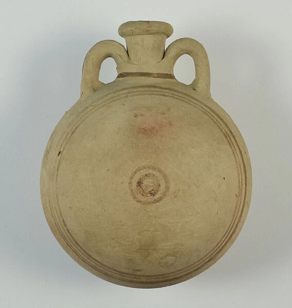 Pilgrim Bottle, Egypt, New Kingdom-Third Intermediate Period, Mid-Dynasty 18-21 (abt