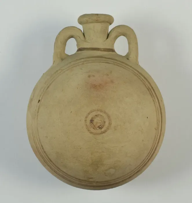 Framed Print : Pilgrim Bottle, Egypt, New Kingdom-Third Intermediate Period, Mid-Dynasty 18-21 (abt Framed Print : Pilgrim Bottle, Egypt, New Kingdom-Third Intermediate Period, Mid-Dynasty 18-21 (abt