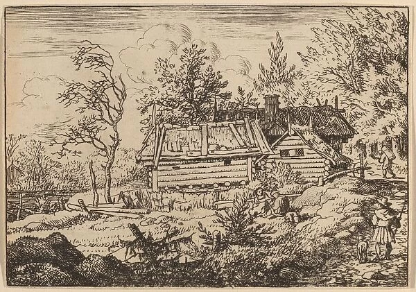 Pilgrim with a Dog, probably c. 1645  /  1656. Creator: Allart van Everdingen