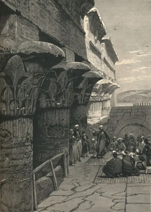 Framed Print : The Pillared Hall of Ezneh, 1879, (1886) Framed Print : The Pillared Hall of Ezneh, 1879, (1886)