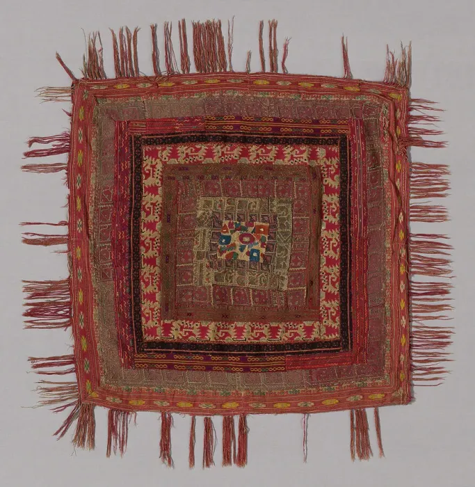 Framed Print : Pillow Cover, Greece, 1850 / 99. Creator: Unknown Framed Print : Pillow Cover, Greece, 1850 / 99. Creator: Unknown