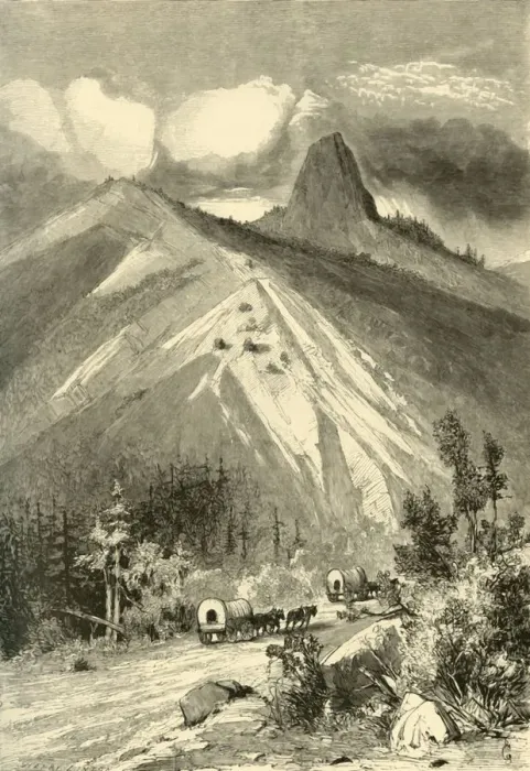 Framed Print : Pilot Knob, 1872. Creator: Henry Duff Linton Framed Print : Pilot Knob, 1872. Creator: Henry Duff Linton