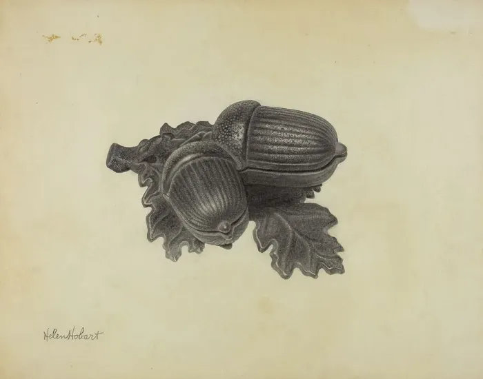 Framed Print : Pin Tray, c. 1939. Creator: Helen Hobart Framed Print : Pin Tray, c. 1939. Creator: Helen Hobart