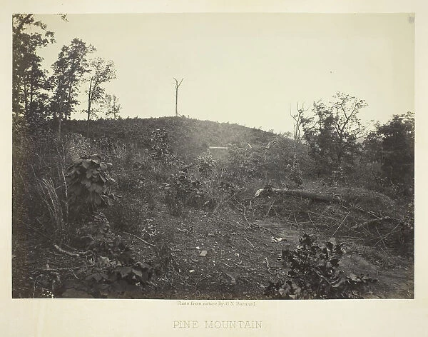 Pine Mountain, 1866. Creator: George N. Barnard