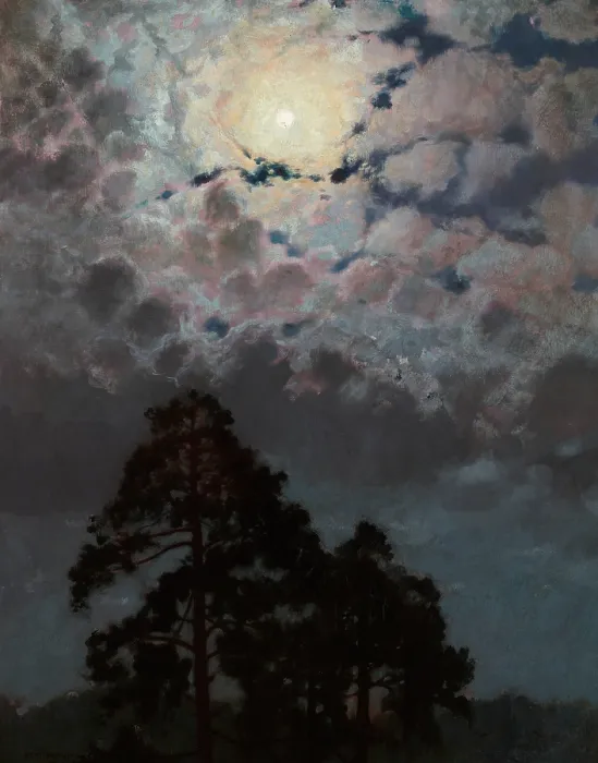 Framed Print : Pines, 1900. Creator: Stefan Popowski Framed Print : Pines, 1900. Creator: Stefan Popowski