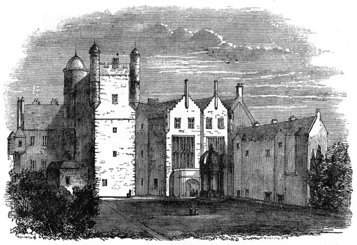 Framed Print : Pinkie House, Musselburgh, East Lothian, Scotland, 18th century (19th century) Framed Print : Pinkie House, Musselburgh, East Lothian, Scotland, 18th century (19th century)