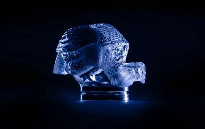 Framed Print : Pintade Lalique mascot. Creator: Unknown Framed Print : Pintade Lalique mascot. Creator: Unknown