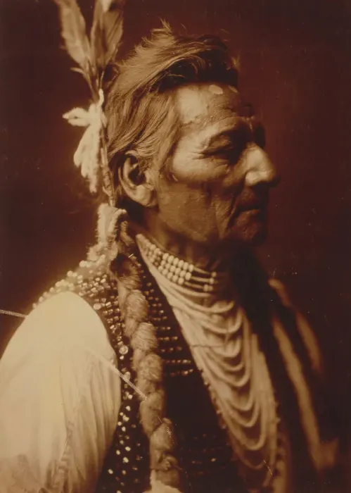 Framed Print : PioPio-Maksmaks, Profile-Wallawalla, c1905. Creator: Edward Sheriff Curtis Framed Print : PioPio-Maksmaks, Profile-Wallawalla, c1905. Creator: Edward Sheriff Curtis