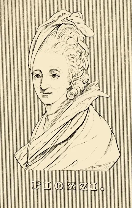Framed Print : Piozzi, (1741-1821), 1830. Creator: Unknown Framed Print : Piozzi, (1741-1821), 1830. Creator: Unknown
