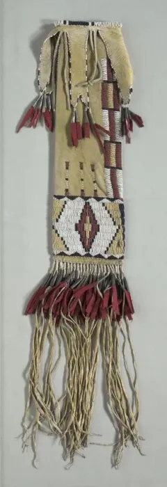 Framed Print : Pipe Bag, c. 1870. Creator: Unknown Framed Print : Pipe Bag, c. 1870. Creator: Unknown