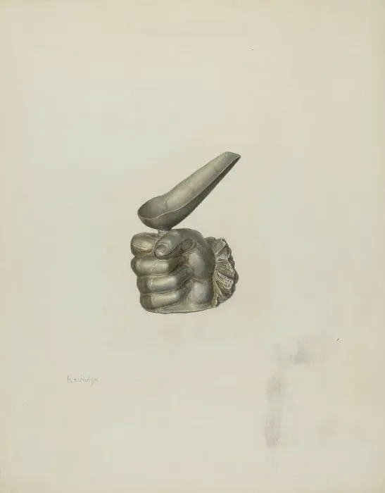 Framed Print : Pipe Stand, c. 1941. Creator: Maud Schmid