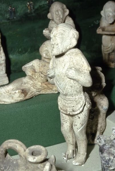 Pipeclay Figure from a Roman Grave, at Colchester, Essex, c60 AD