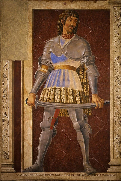 Pippo Spano, c. 1448. Artist: Andrea del Castagno (c. 1418-1457)