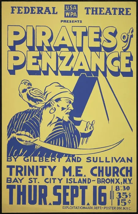 Framed Print : Pirates of Penzance, New York, [1930s]. Creator: Unknown