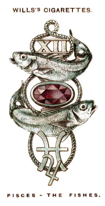 Framed Print : Pisces, The Fishes, 1923 Framed Print : Pisces, The Fishes, 1923