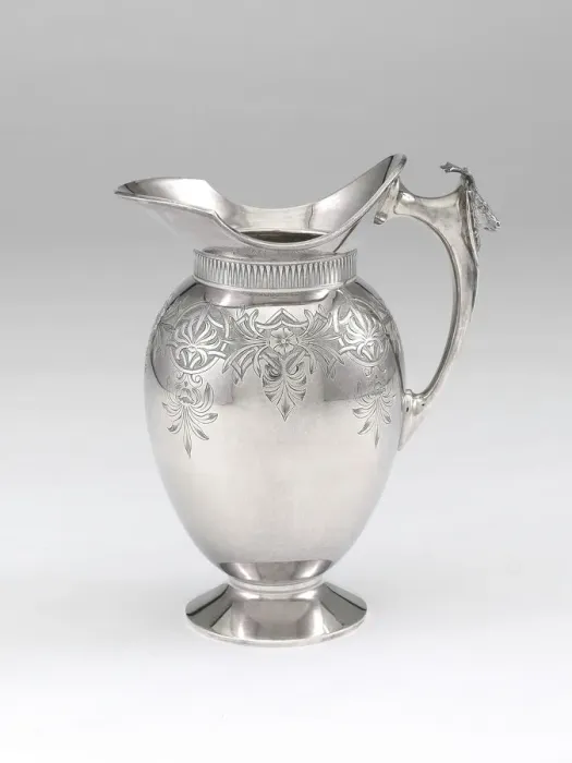 Framed Print : Pitcher, 1880 / 1900. Creator: Gorham Manufacturing Company Framed Print : Pitcher, 1880 / 1900. Creator: Gorham Manufacturing Company