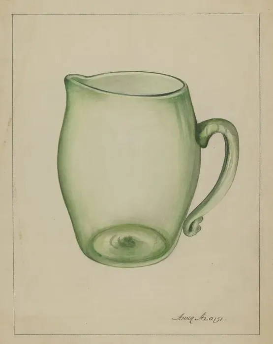 Framed Print : Pitcher, 1935 / 1942. Creator: Anna Aloisi Framed Print : Pitcher, 1935 / 1942. Creator: Anna Aloisi