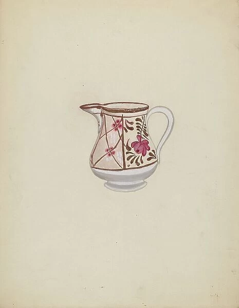 Pitcher, 1935 / 1942. Creator: David P. Willoughby