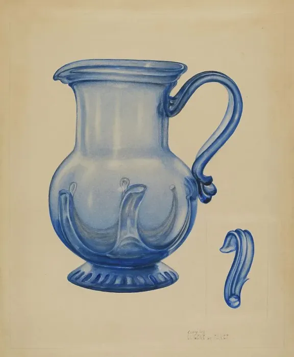Framed Print : Pitcher, 1935 / 1942. Creator: Eugene La Foret Framed Print : Pitcher, 1935 / 1942. Creator: Eugene La Foret