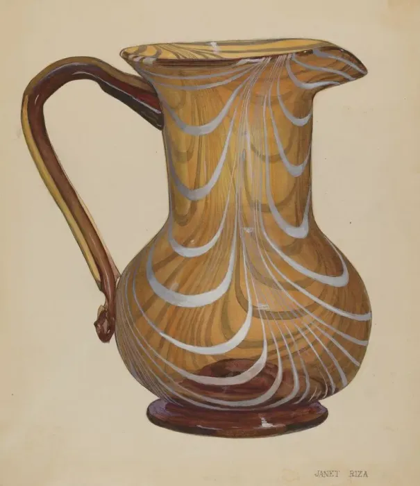 Framed Print : Pitcher, 1935 / 1942. Creator: Janet Riza Framed Print : Pitcher, 1935 / 1942. Creator: Janet Riza