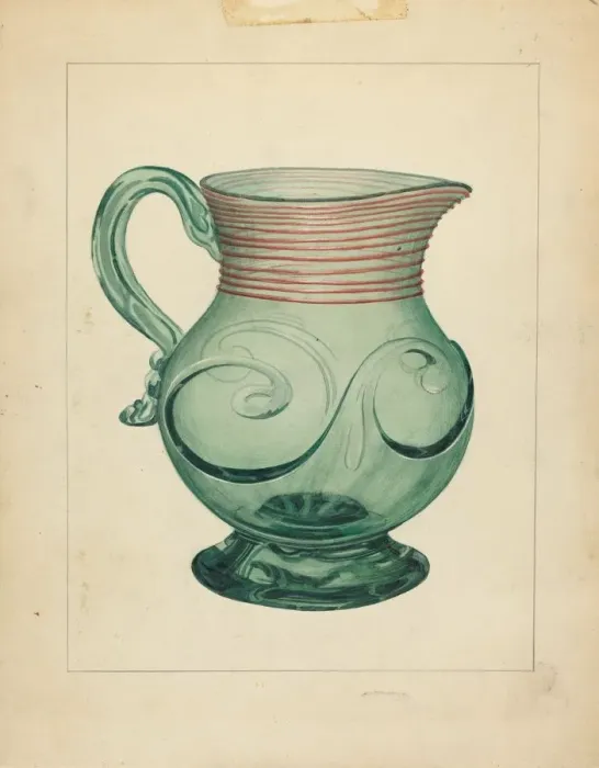 Framed Print : Pitcher, 1935 / 1942. Creator: John Fisk Framed Print : Pitcher, 1935 / 1942. Creator: John Fisk
