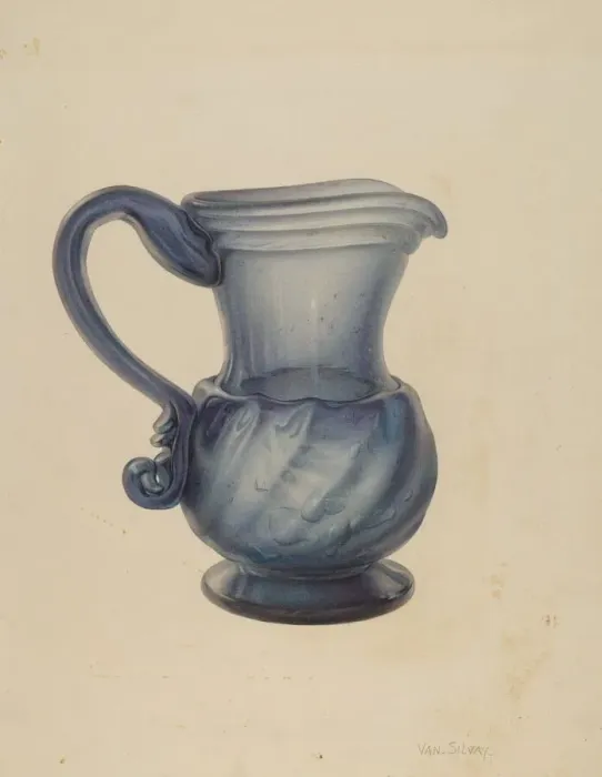 Framed Print : Pitcher, 1935 / 1942. Creator: Van Silvay Framed Print : Pitcher, 1935 / 1942. Creator: Van Silvay