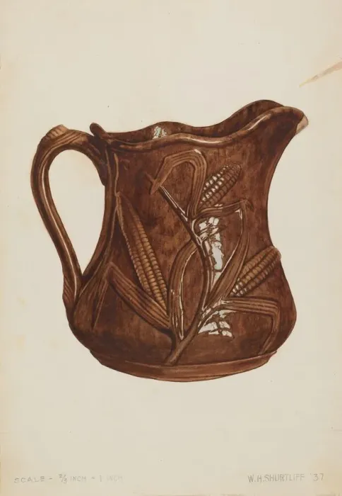 Framed Print : Pitcher, 1937. Creator: Wilford H. Shurtliff
