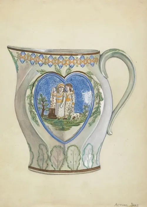 Framed Print : Pitcher, c. 1936. Creator: Barnes