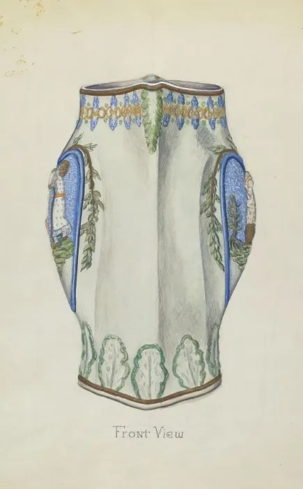 Framed Print : Pitcher, c. 1936. Creator: Barnes Framed Print : Pitcher, c. 1936. Creator: Barnes
