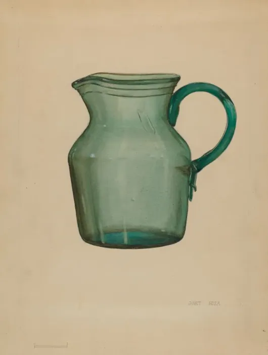 Framed Print : Pitcher, c. 1936. Creator: Janet Riza Framed Print : Pitcher, c. 1936. Creator: Janet Riza