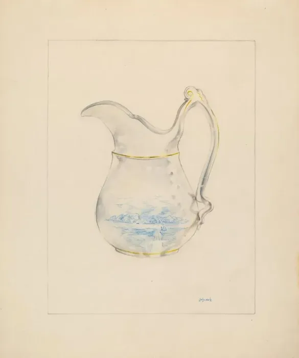 Framed Print : Pitcher, c. 1936. Creator: Joseph Sudek Framed Print : Pitcher, c. 1936. Creator: Joseph Sudek