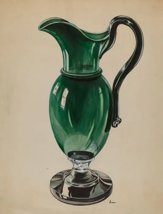 Framed Print : Pitcher, c. 1936. Creator: Robert Stewart Framed Print : Pitcher, c. 1936. Creator: Robert Stewart