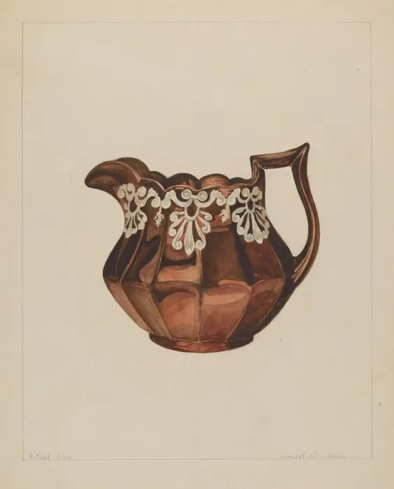 Framed Print : Pitcher, c. 1936. Creator: Samuel O. Klein Framed Print : Pitcher, c. 1936. Creator: Samuel O. Klein
