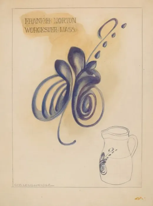 Framed Print : Pitcher, c. 1937. Creator: George Loughridge Framed Print : Pitcher, c. 1937. Creator: George Loughridge