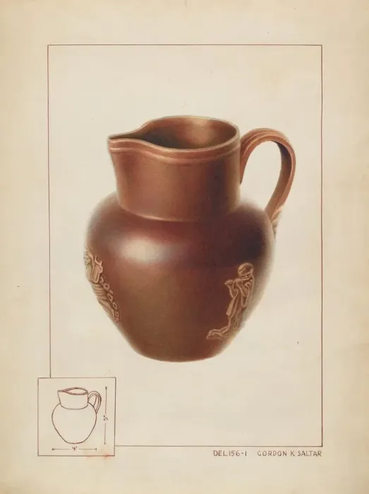 Framed Print : Pitcher, c. 1937. Creator: Gordon Saltar Framed Print : Pitcher, c. 1937. Creator: Gordon Saltar